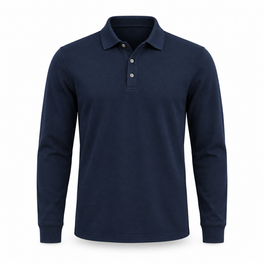The Harrington Long-Sleeve Polo