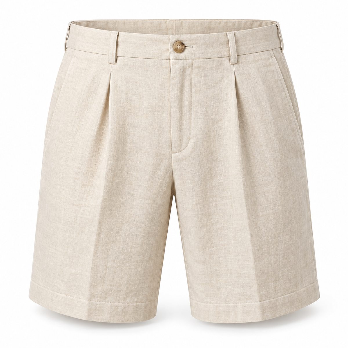 The Riviera Tailored Linen Shorts